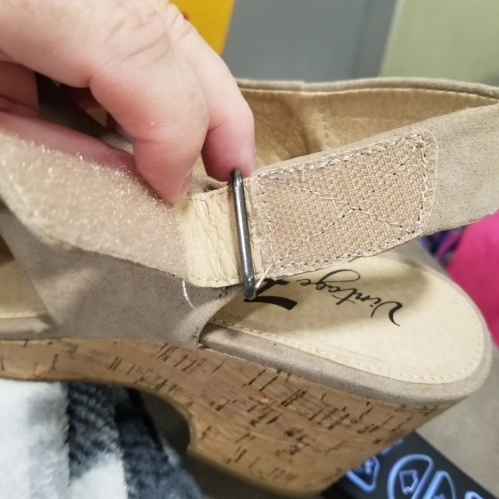 Vintage 7 Eight Wedge Heels